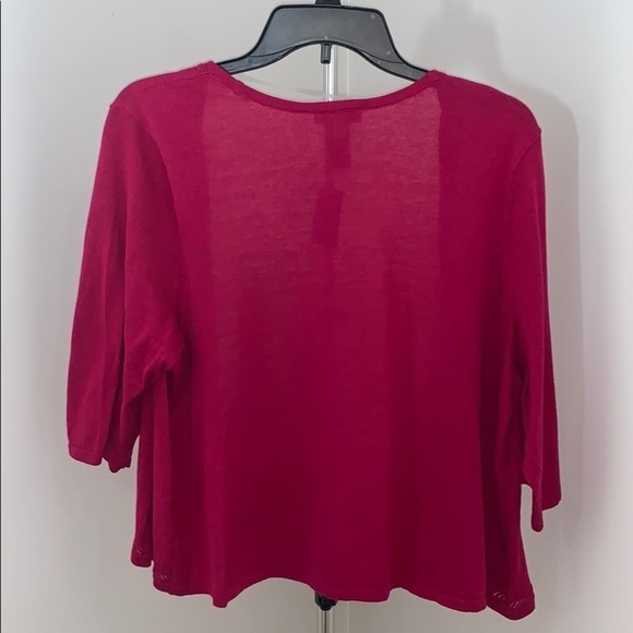 LAST ONE AVAILABLE! - New Catherines Womens Pointelle Shrug Cardigan Size 0X - Picture 4 of 11